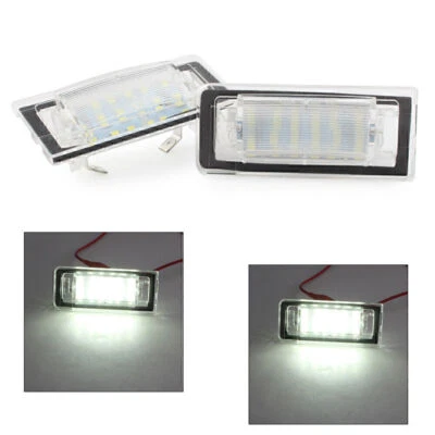 2x Error Free LED License Plate Light Lamp For Audi TT Roadster Coupe 1998-06 99 - Изображение 1 из 4