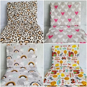 LUX 4 / 2 pcs pc CRIB BABY BEDDING SET for PRAM MOSES BASKET cotton pillow quilt - Picture 1 of 30