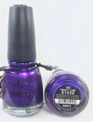 ESMALTE DE UÑAS CHINA CRACKLE SHATTER ESMALTE CREPITANTE COLECCIÓN ¡TODOS LOS COLORES!! Foto 1 de 3