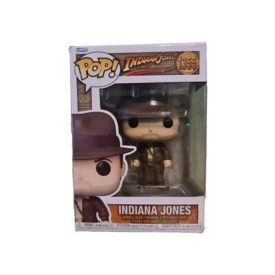 Funko POP! Movies Indiana Jones (w/Jacket) #1355 Vinyl Figure Free P&P  - Image 1 of 3