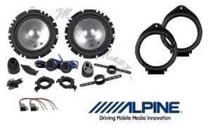 ALPINE SXE-1750S KIT 4 CASSE PER OPEL MERIVA 2010> ANT E POS CON SUP E CONNETT - Foto 1 di 5