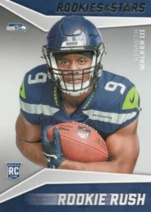 2022 Panini Rookies & Stars #RR-13 Kenneth Walker III RC Rookie Rush Seahawks - Picture 1 of 2