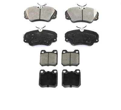 Juego de 2 pastillas de freno delanteras y traseras de cerámica para parada silenciosa Catera Dash4 1997-2001 Foto 1 de 4