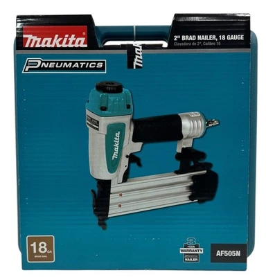 Makita Pneumatic AF505N 18 Gauge 2" Brad Nail - Image 1 of 4