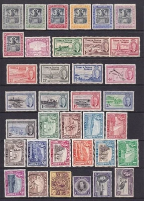 British Commonwealth Stamps Mostly MM. EDVII, GV, GVI. Cat app £270 - Image 1 of 2