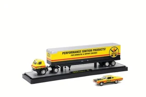 M2 Machines Auto Haulers Accel 1969 Dodge L600 & 1969 Plymouth Road Runner 440 R - Picture 1 of 1