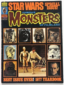 FAMOUS MONSTERS OF FILMLAND #137 (Sept 1977) STAR WARS SPECIAL ISSUE Vintage VG - Picture 1 of 7