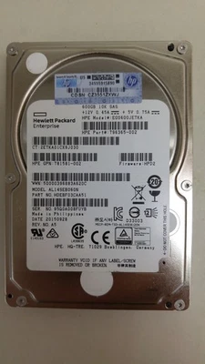 Lot of 5 Toshiba HP AL14SEB060N Enterprise Performance HDD 600GB 2.5" SAS 3 - Image 1 of 3