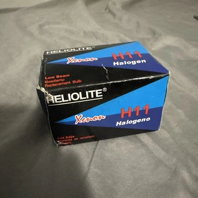 Heliolite H11 Halogen Low Beam Headlamp Replacement Bulb Xenon 12V 55W - Image 1 of 2