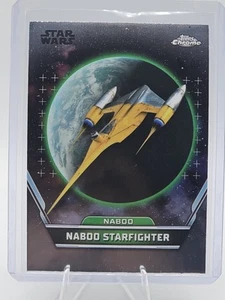 2024 Topps Star Wars Hyperspace #78 Naboo Starfighter - Imagen 1 de 2