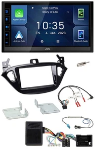 JVC DAB Bluetooth Lenkrad USB 2DIN Autoradio für Opel Adam ab 2013 Corsa E - Bild 1 von 12