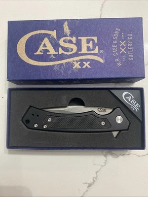 Case xx Knives Marilla Frame Lock 25880 Black Aluminum S35VN Pocket Knife NIB - Image 1 of 4