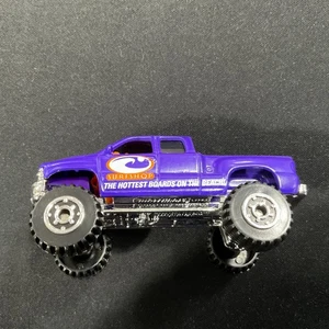 Matchbox 1999 Purple Chevrolet Silverado 4x4 Surf Shop - Picture 1 of 4
