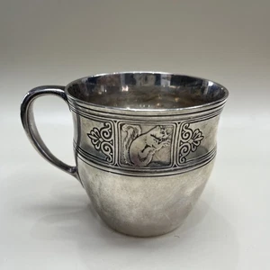 Taza de bebé vintage de plata esterlina Tiffany & Co Makers con monograma   - Imagen 1 de 6