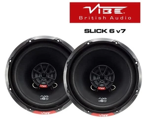 Vibe SLICK6-V7 17cm 6.5" 2 Way Coaxial Car & Van Door Audio Speakers - 1 Pair - Picture 1 of 1