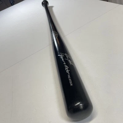 Bate de béisbol Shawon Dunston autografiado Louisville Slugger Pro Stock (Schwartz) Foto 1 de 4