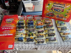 Matchbox Across America 50th Birthday Series Case, Collector Board 24 Cars NEW - Picture 1 of 14