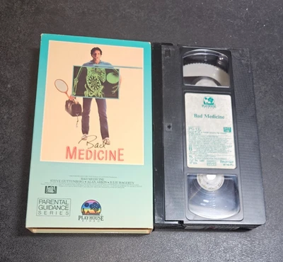 Bad Medicine (VHS, 1986) Steve Guttenberg Rare Cult Comedy Non-Rental - Image 1 of 4