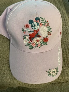 Gorra de béisbol Epcot Flower & Garden Passholder Minnie Mouse 2019 talla adulto leer - Imagen 1 de 5