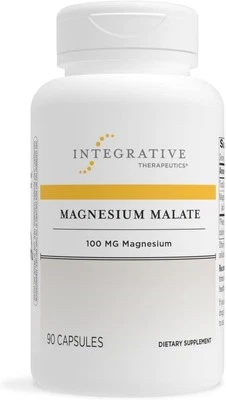 Malato de Magnesio Integrative Therapeutics - Suplemento con Elemental...  Foto 1 de 4