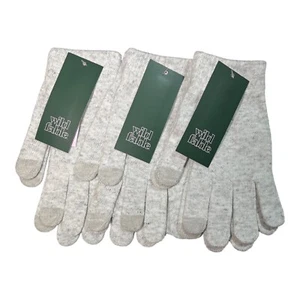 3er-Pack Wild Fable Heidegrau Tech Handschuhe Touchscreen kompatibel eine Größe Stretch - Bild 1 von 5