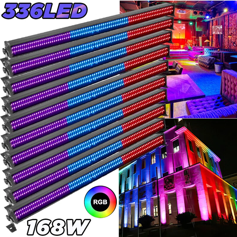 RGB Wall Wash Light Bar 336 LED DMX Stage DJ Beam Lighting Disco Party Effect - Image 1 of 4