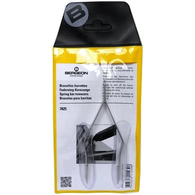 Bergeon 7825 Spring Bar Tweezer Lug Removal Fitting Tool Swiss - HT7825 * - Image 1 of 3