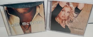 Tim McGraw & Faith Hill Breathe & Dancehall Doctors 2 CDs - Imagen 1 de 3