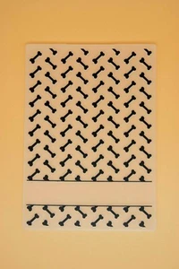 Bone Themed Embossing Folder, Cat Dog Card Making *UK Seller, Fast Dispatch* 2Z - Picture 1 of 2