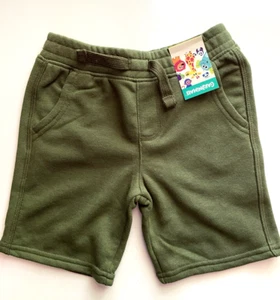 Garanimals Unisex Shorts Pants Size 3T Toddler Green French Terry Cotton Blend - Picture 1 of 7