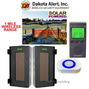 ALERTA DAKOTA SBA-4K PLUS-WIRELESS HAZ ALARMA DE ENTRADA + PR-4000 - Imagen 1 de 8