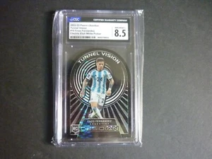 ENZO FERNANDEZ 2022-23 Obsidian #10 RC Tunnel Vision White Pulsar 2/11 CGC8.5 - Picture 1 of 4