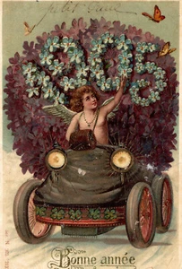 ANNO DATA 1905 - YEAR DATE 1905 - Angeli, Angels - Rilievo - #048 - RIFILATA!! - Imagen 1 de 2