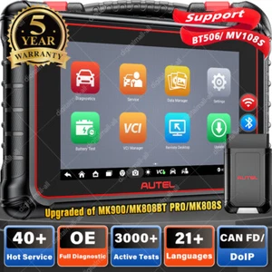 Autel MaxiCOM MK900-BT MK900BT All Diagnostic Bidirectional Scanner Up of MK808S - Picture 1 of 19