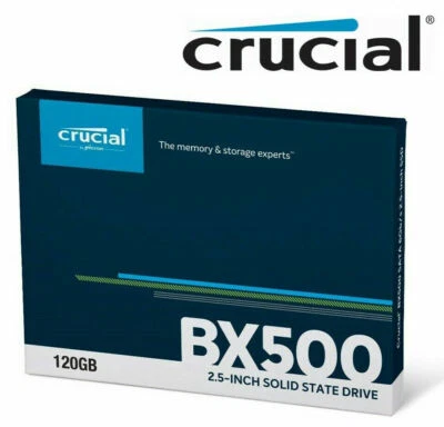 SSD 1TB 120GB 240GB 480GB 2TB Crucial BX500 Solid State Drive 2.5" SATAIII MX500 - image 1 of 4