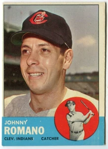 1963 Topps #72 Johnny Romano Cleveland Indians - Picture 1 of 2