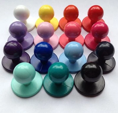 Chef Studs / Buttons / Colour Choice / Pack Of 12