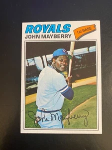 1977 TOPPS BASEBALL #244 JOHN MAYBERRY!! $1 SHIPPING!! - Picture 1 of 2