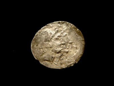 ROM REP. Gens FONTEIA. Manius Fonteius. 103 BC. Dioscuri. Galley. Corroded. - Image 1 of 2