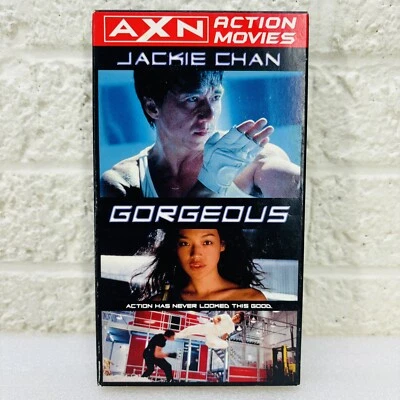 Gorgeous (VHS, 2001) Jackie Chan Martial Arts VCR Video Cassette Tape • VGUC‼ - Image 1 of 4