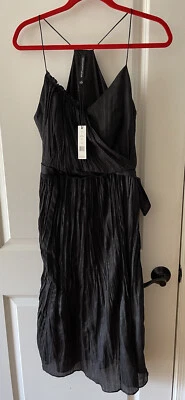 Vestido de noni negro pequeño W118 By Walter Baker para mujer $188 nuevo con etiquetas L25 Foto 1 de 4