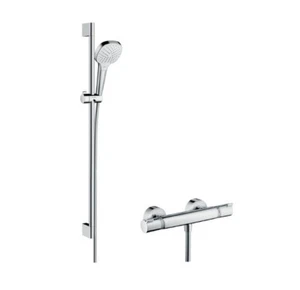 Hansgrohe Croma Select E Combi Shower Set with 90cm Shower Bar 27082400 - Picture 1 of 1