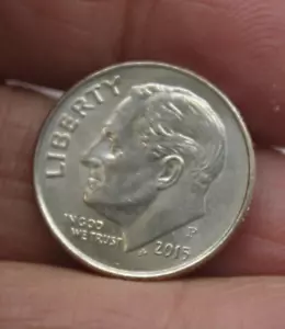 US 2015P Roosevelt Dime Coin 10 Cent #2 - Picture 1 of 4
