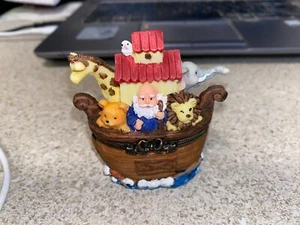 Noah's Ark Trinket Box  - Picture 1 of 11