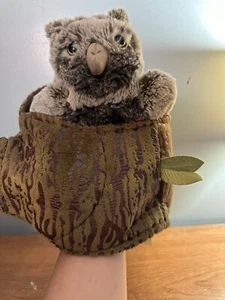 Folkmanis Eule Puppe Baum LKW - Bild 1 von 4