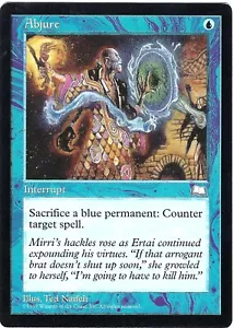 (2X) Abjure Weatherlight Common – MTG Magic the Gathering Card - Picture 1 of 4