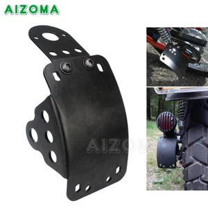 Soporte de matrícula de montaje lateral de motocicleta para Harley Chopper Bobber Cruiser - Imagen 1 de 12
