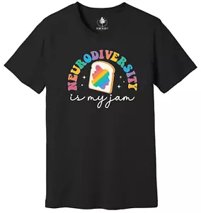 Neurodiversity Is My Jam Shirt, Autism Awareness Shirt, Neurodivergent Shirt - Picture 1 of 3