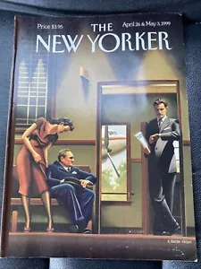 The New Yorker April 26 1999 Full Mag Theme Cover Art by Kenton Nelson Vg+ w/MLR - Picture 1 of 2