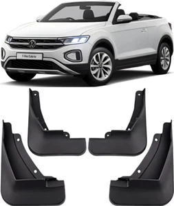 FOR VW 2019-2024 T-Roc Convertible Cabriolet New Set Splash Guards Mud Flaps - Picture 1 of 8